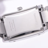 TIFFANY&Co. ティファニー グランド ベゼルダイヤ Z0035.13 レディース SS 腕時計 クオーツ 白文字盤 Aランク 中古 銀蔵