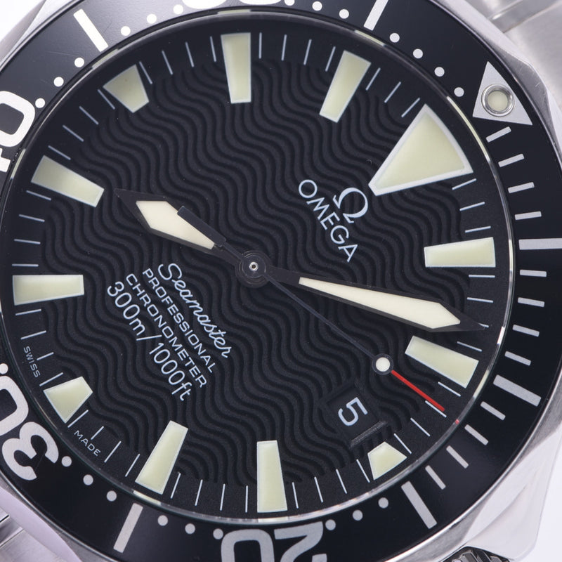 Omega Omega Seamaster Professional 2254.50 Men SS Watch Automatic Wound Black Table A-Rank Used Sinkjo