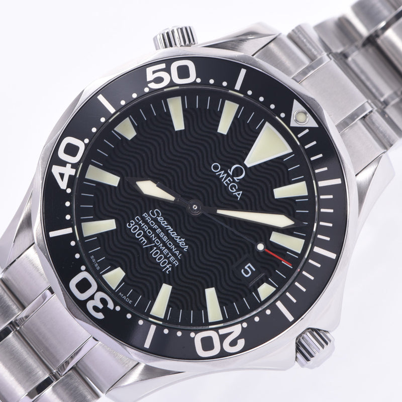 Omega Omega Seamaster Professional 2254.50 Men SS Watch Automatic Wound Black Table A-Rank Used Sinkjo