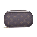 LOUIS VUITTON ルイヴィトン モノグラム トゥルースブラッシュ ブラウン M47510 レディース モノグラムキャンバス ポーチ Bランク 中古 銀蔵