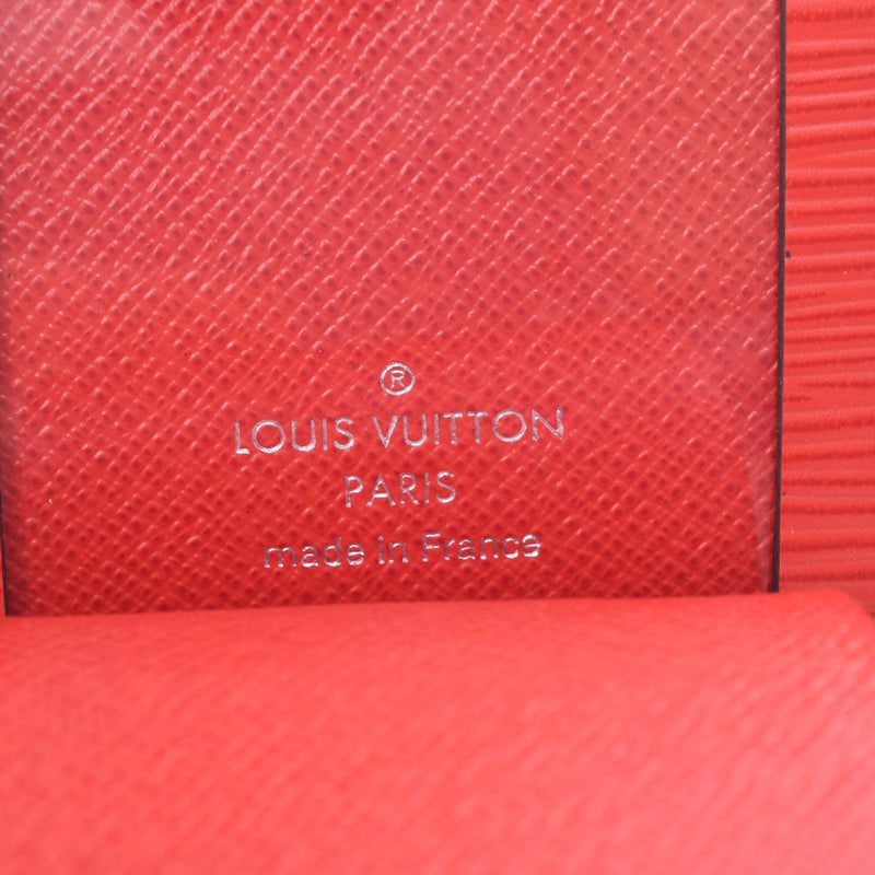 Supreme×Louis Vuitton 2017AW LV Name Tags M67726 シュプリーム×ルイヴィトン LVネームタグ セット エピ ロゴ カードホルダー レッド×ブラック【220608】【新古品】【me04】
