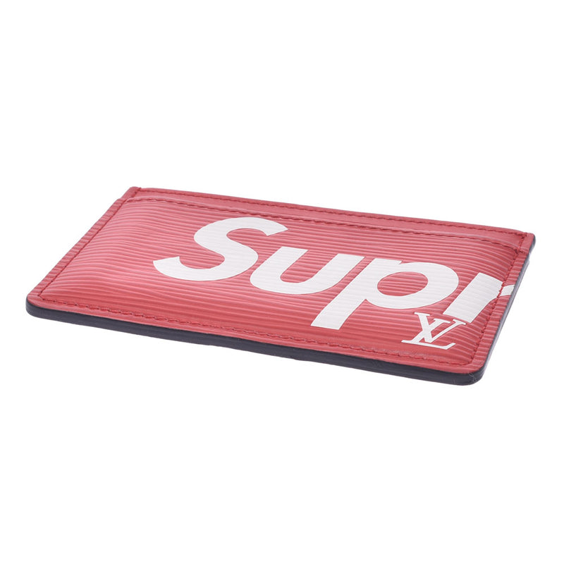 Louis Vuitton Portecalt Sample Supreme Pass Case 14127 Red / White Unisex  Epileser Card Case M67712 Louis Vuitton Used – 銀蔵オンライン