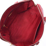 Prada Prada 2way Bag Red Gold Bracket BL0823 Ladies Safiano Handbag B Rank Used Silgrin