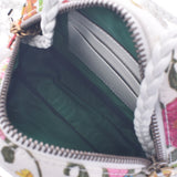 GUCCI Gucci Flora White 534951 Ladies Canvas/Leather Shoulder Bag Unused Ginzo