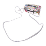 GUCCI Gucci Flora White 534951 Ladies Canvas/Leather Shoulder Bag Unused Ginzo