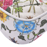 GUCCI Gucci Flora White 534951 Ladies Canvas/Leather Shoulder Bag Unused Ginzo