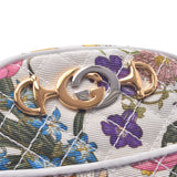 GUCCI Gucci Flora White 534951 Ladies Canvas/Leather Shoulder Bag Unused Ginzo