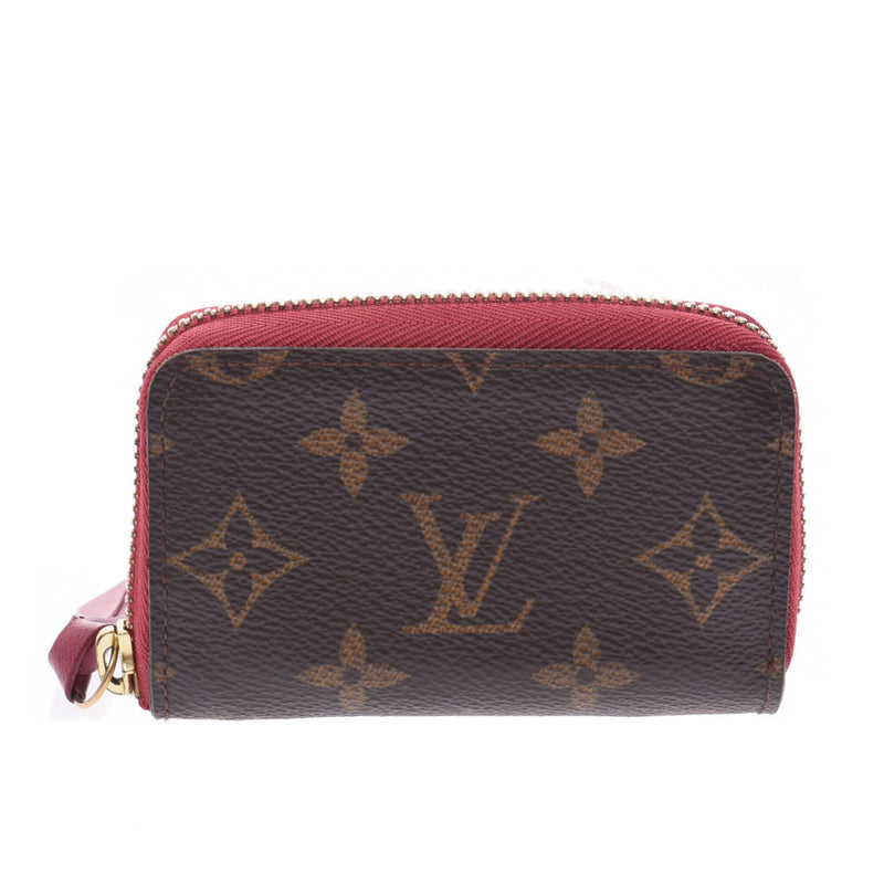 Louis Vuitton Louis Vuitton Verni Multy Cult Futsha M61299 Women's Card Case AB Rank Used Silgrin