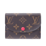 LOUIS VUITTON ルイヴィトン モノグラム ポルトモネロザリ フューシャ M41939 レディース モノグラムキャンバス コインケース Aランク 中古 銀蔵