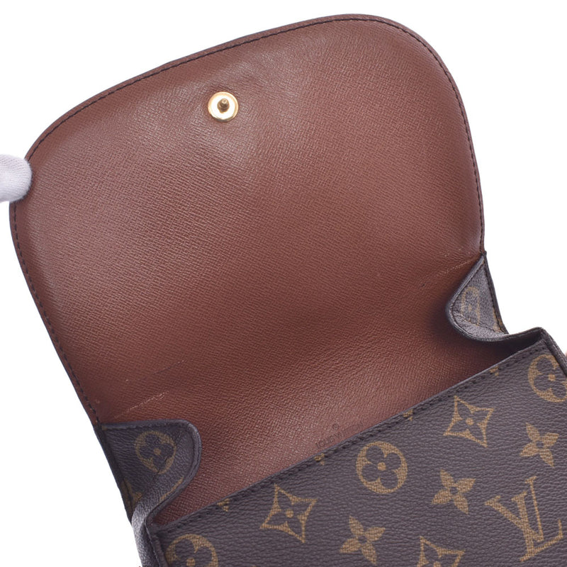 LOUIS VUITTON Monogram Mini Saint-Cloud Brown M51244 Ladies Monogram Canvas Shoulder Bag B Rank Used Ginzo