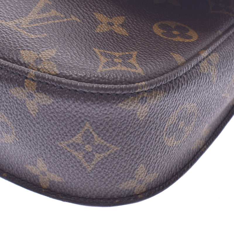 LOUIS VUITTON Monogram Mini Saint-Cloud Brown M51244 Ladies Monogram Canvas Shoulder Bag B Rank Used Ginzo