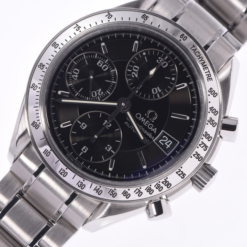 OMEGA Omega Speedmaster Date 3513.50 Men's SS Watch Automatic Black Dial A Rank Used Ginzo