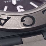 BVLGARI Burghali, Digono Titanium, TI38TA, Mensor, Titanium, and the Rabber, the clock, the black, literally, the black-black, the AB-Rank, used, used silver.