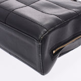 Chanel Chanel Chocoover Chain Handbag Black Gold Bracket Women's Curf Handbag C Rank Used Sink