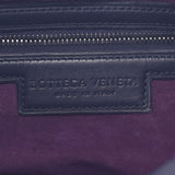 BOTTEGAVENETA ボッテガヴェネタ イントレチャート 紺 232499 V0016 5077 レディース レザー ワンショルダーバッグ ABランク 中古 銀蔵