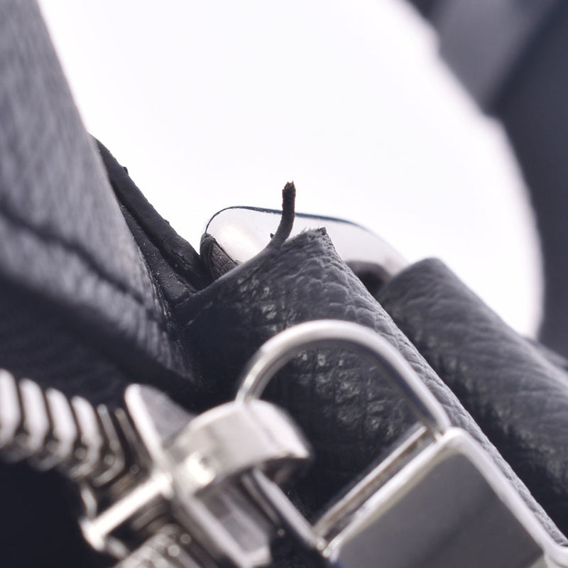 Louis Vuitton Louis Vuitton Tiga Anton Pochette Noir M33431 Men's Leather Shoulder Bag AB Rank Used Silgrin