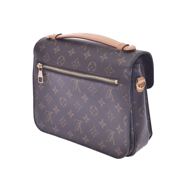 LOUIS VUITTON ルイヴィトン モノグラム  ポシェットメティスMM 2WAYバッグ ブラウン M44875 レディース モノグラムキャンバス ハンドバッグ ABランク 中古 銀蔵