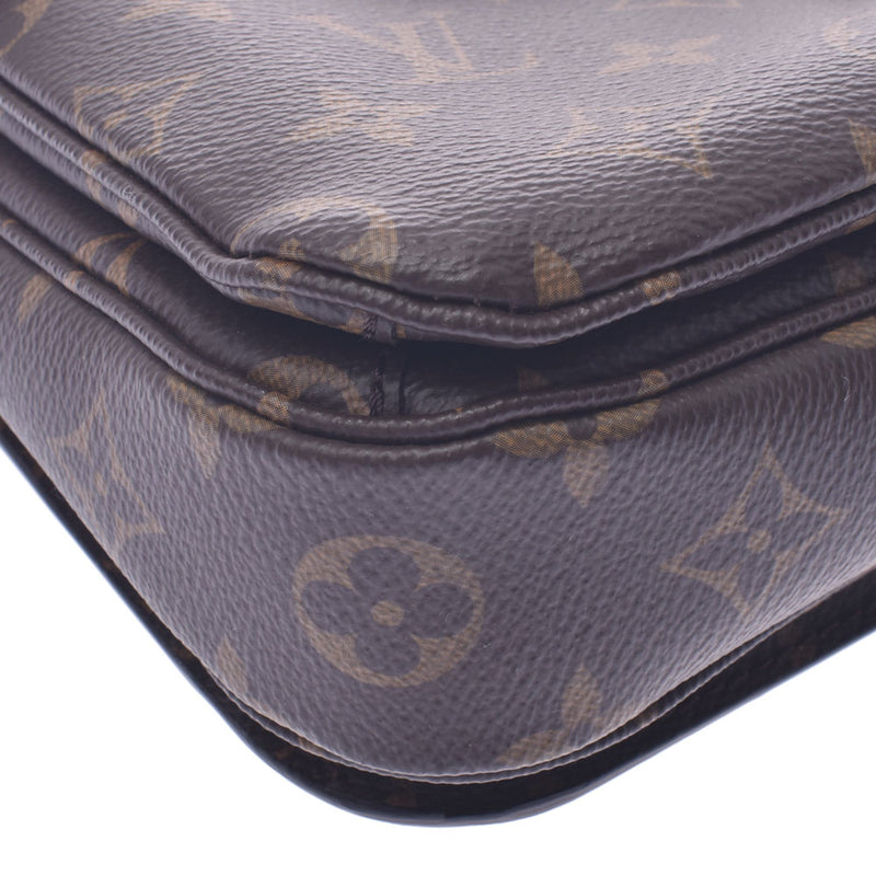 路易威登路易威登Monogram Pochette Methys MM2way包棕色M44875女性的Monogram Canvas手提包AB排名使用Silgrin