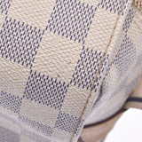Louis Vuitton Louis Vuitton Damier Azur Navi Grio White N51189 Unisex Damier Azur Canvas Shoulder Bag B Rank Used Silgrin