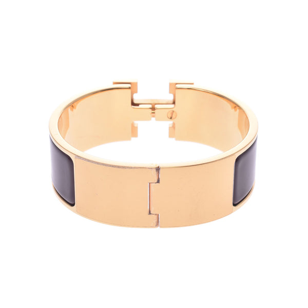 Hermes Hermes Click Crack Bangle Tea Gold Bracket □ Q Immediate (around 2013) Unisex GP Bracelet New Sanko