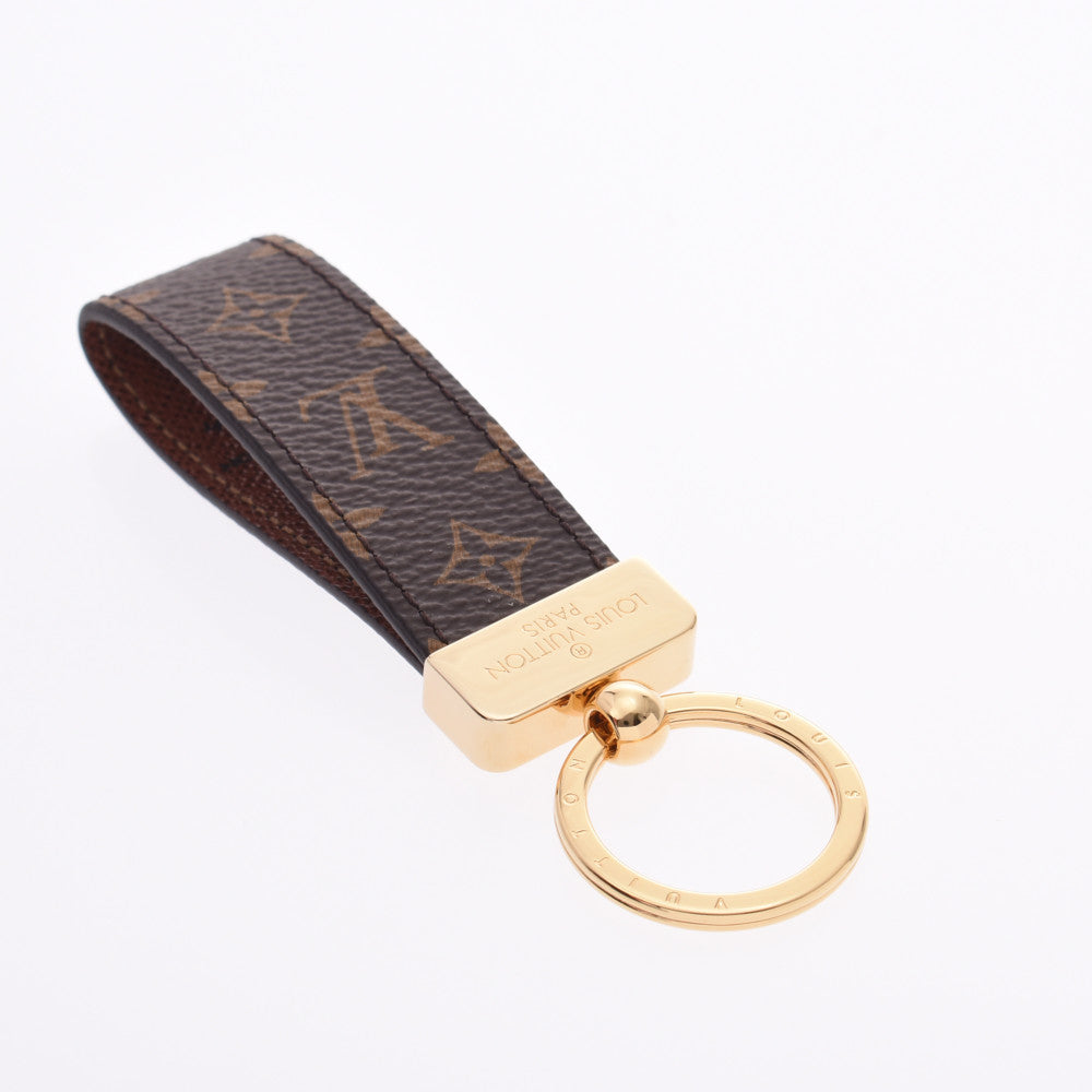 ルイヴィトンポルトクレドラゴンヌ 14145 ブラウン ゴールド金具 ユニ