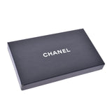 CHANEL Chanel Two-fold wallet black ladies Curf long wallet AB rank used sinkjo