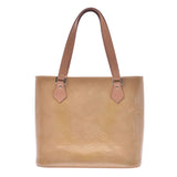 LOUIS VUITTON Louis Vuitton Verni Houston Tote Bag Beige M91004 Ladies Monogram Verni Handbag B Rank Used Ginzo