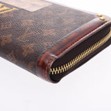 Louis Vuitton Louis Vuitton Transformed Zippy Wallet Isetan Limited Brown M52746 Women's Long Wallet B Rank Used Sinkjo