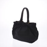 Prada Prada 2way Bag Black Bold Gracket女士尼龙手袋B排名使用水池