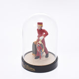 Louis Vuitton groom page boy dome novelty red Unisex brand item a silver
