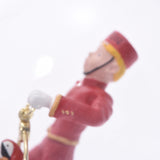 Louis Vuitton groom page boy dome novelty red Unisex brand item a silver