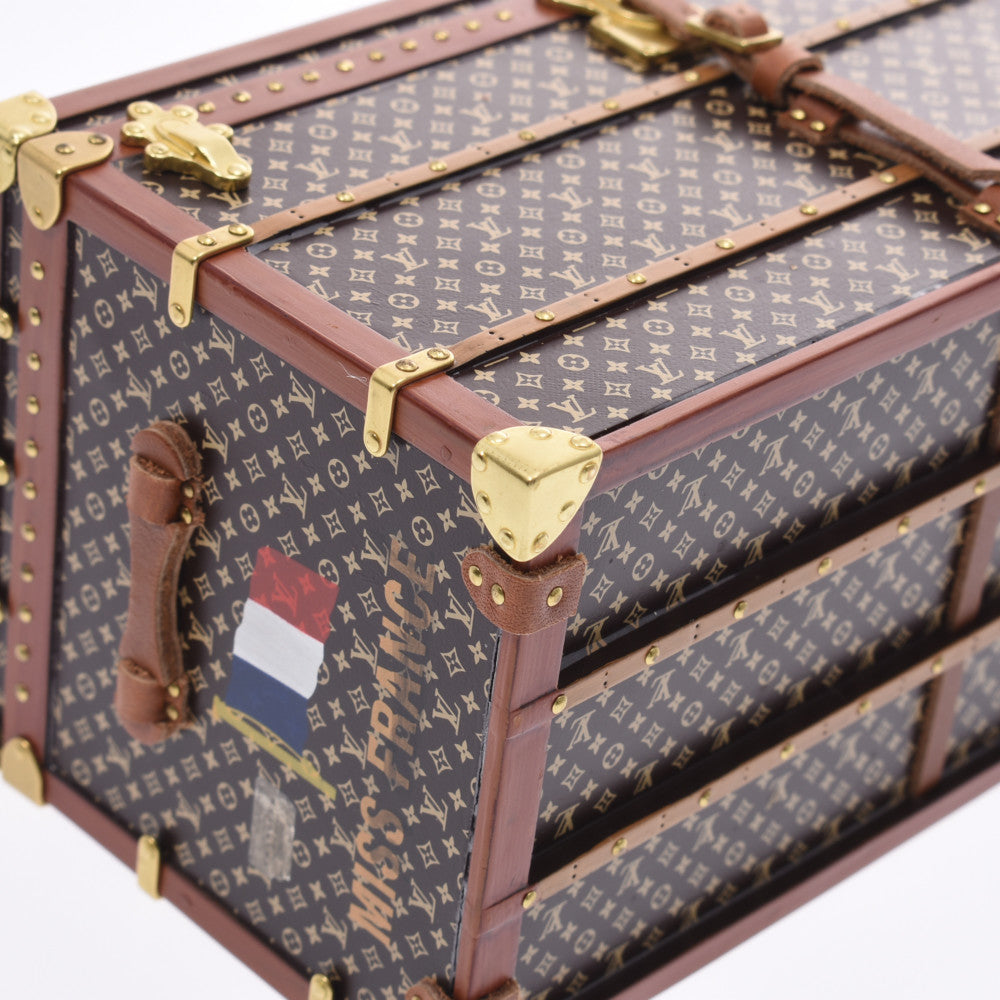 ルイヴィトンペーパーウェイト トランク MISS FRANCE ノベルティ ブラウン ユニセックス ブランド小物 M99408 LOUIS  VUITTON 中古 – 銀蔵オンライン