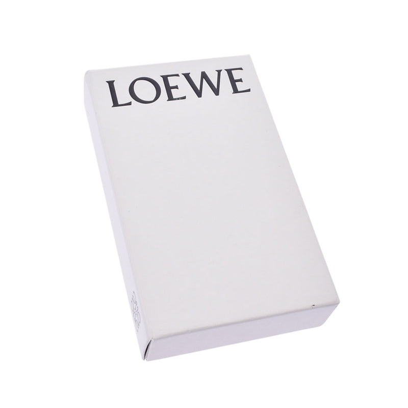 Loewe Loewe Continental Wallet Black Unisex Curf Long Wallet AB Rank Used Silgrin