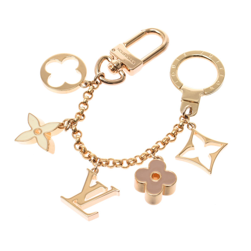 LOUIS VUITTON Pochette Extender Key Ring Chain Gold 90177