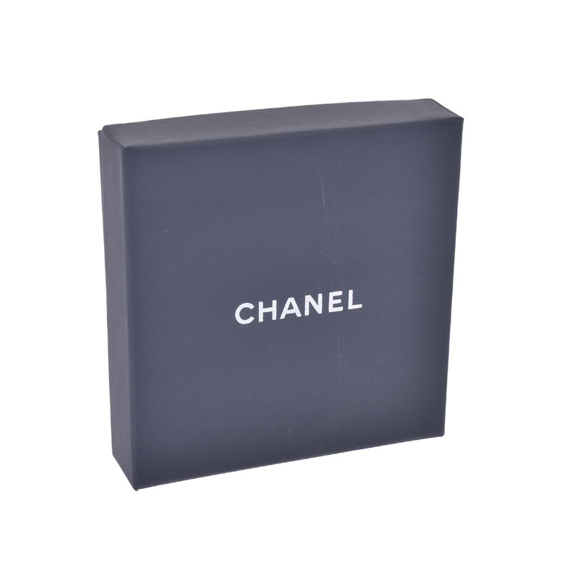 Chanel Chanel Chamk带手镯Coco Mark Dice 18型号银/黑色女士Rhineston /金属手链AB排名使用丝绸