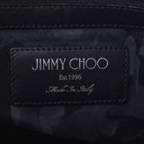 Jimmy Choo Jimmy Choo Pimurico Star Studged Black Unisex Leather Tote Bag B Rank Used Sinkjo