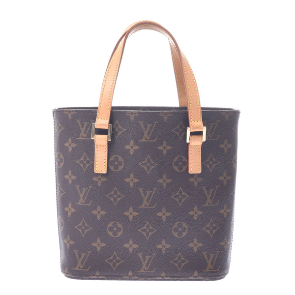 LOUIS VUITTON Louis Vuitton Monogram Vavan PM Brown M51172 Ladies Monogram Canvas Handbag B Rank Used Ginzo