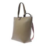 Bally Barry 2way Bag Olive Unisex Leather Press Tote Bag AB Rank Used Sinkjo