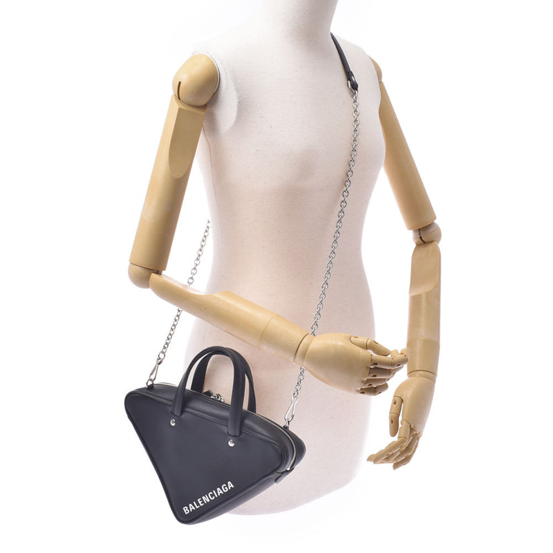 バレンシアガトライアングルダッフル XS 黒 ユニセックス 2WAYバッグ バレンシアガトライアングルダッフル XS 黒 ユニセックス 2WAYバッグ