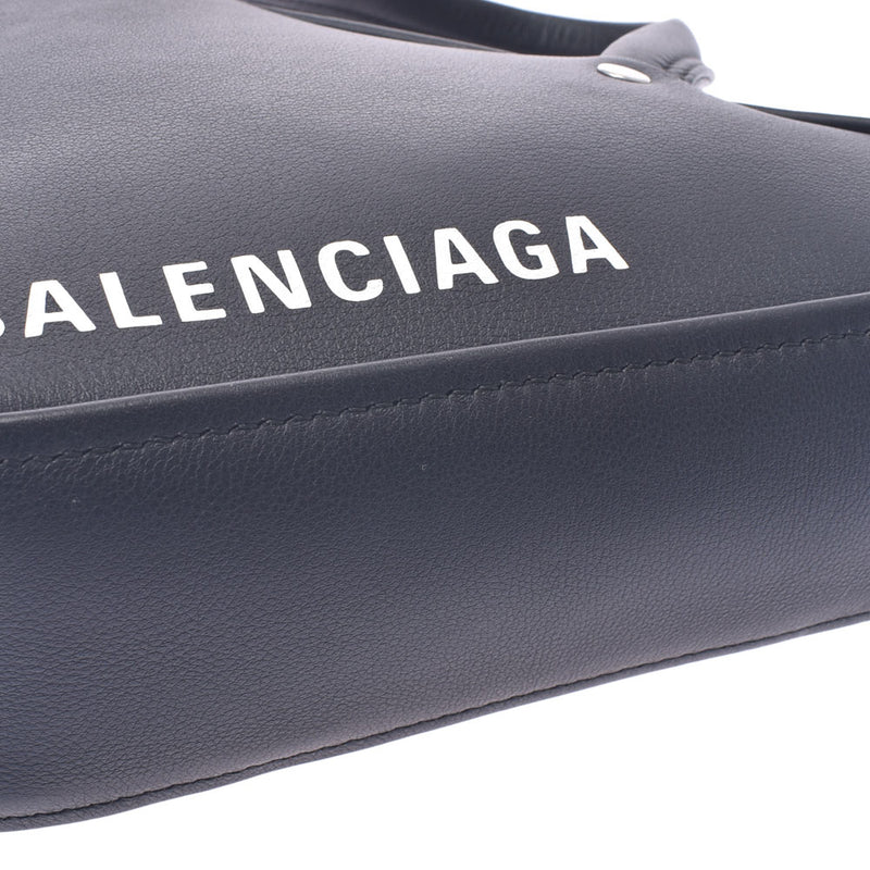 Balenciaga Valenciaga三角形Duffel XS Black 527272男女皆宜的皮革2way包A-Rank使用Silgrin