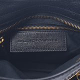 Balenciaga valenciaga巨型迷你市2way包黑色金支架309544女士Lambskin手提包A-Rank使用Silgrin