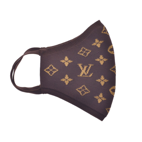 LOUIS VUITTON ルイヴィトン マスク マイユ モノグラム柄 茶 ...