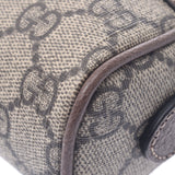 GUCCI グッチ オフディア ミニショルダーバッグ ベージュ/エボニー 517350 レディース GGスプリームキャンバス レザー ショルダーバッグ 未使用 銀蔵