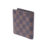 Louis Vuitton Louis Vuitton Damier Portobie 6 Culty Credy Brown N61666男士Dumie Campbus钱包B排名使用Silgrin