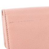 Chanel Chanel Coco Button Salmon Pink Gold Bracket女式皮革硬币案例AB排名使用水池
