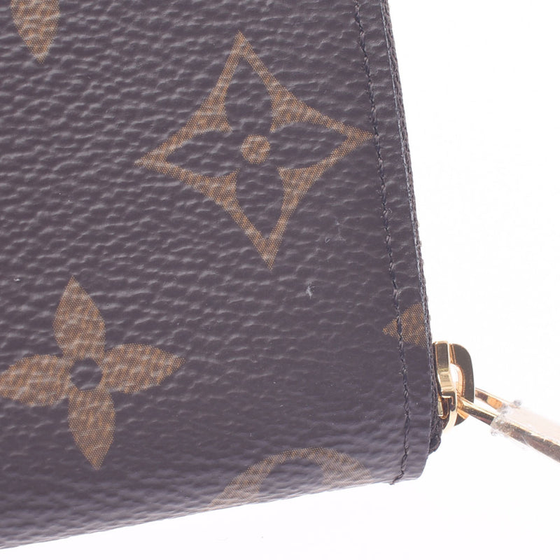 Louis Vuitton Louis Vuitton Monogram Zippy Coin Perth Brown M60067 Unisex Monogram Canvas Coin Case A-Rank Used Sinkjo