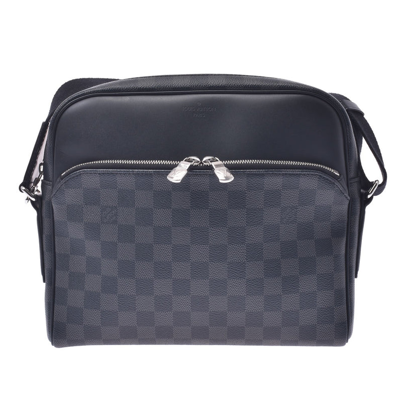 ルイヴィトングラフィット デイトンPM 14137 黒/グレー メンズ ダミエグラフィットキャンバス ショルダーバッグ N41408 LOUIS  VUITTON 中古 – 銀蔵オンライン