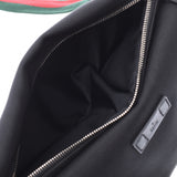 GUCCI Gucci West Bag Shoulder Bag Black 353409 Men's Canvas Body Bag AB Rank Used Silgrin