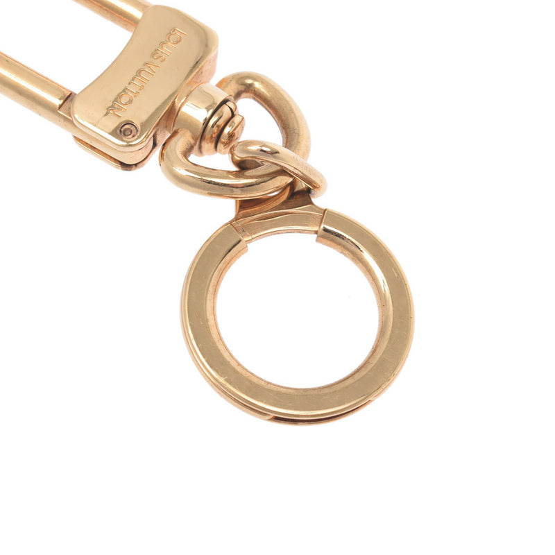 LOUIS VUITTON M62698 Anokle key ring Gold Plated unisex