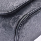LOUIS VUITTON Louis Vuitton Monogram Eclipse District PM NV2 Black/Grey M45272 Men's Monogram Eclipse Canvas Shoulder Bag AB Rank Used Ginzo